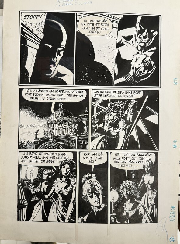 Fantomen/ Phantom by César Spadari - Comic Strip