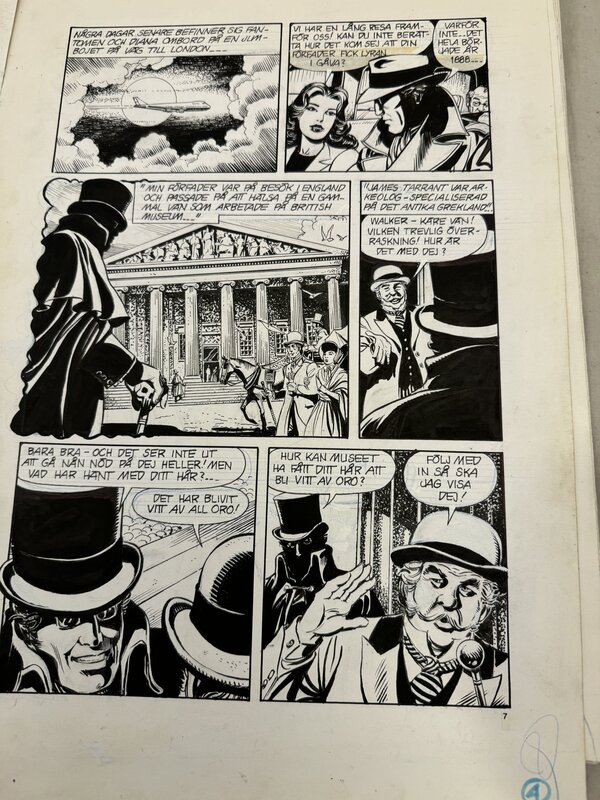 César Spadari, Homero’s Lyra The Phantom - Comic Strip