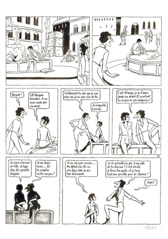 Peau d’Homme by Zanzim - Comic Strip