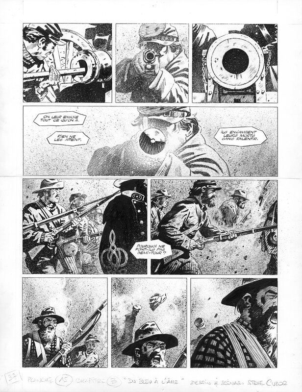 Steve Cuzor, Le combat d’Henry Fleming - Comic Strip