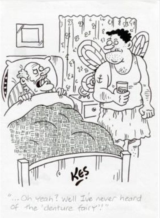 Kes, Le dentier (Dentiste) 2 - Comic Strip