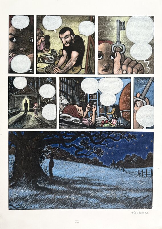 L'oeil de la forêt by Tom Tirabosco - Comic Strip