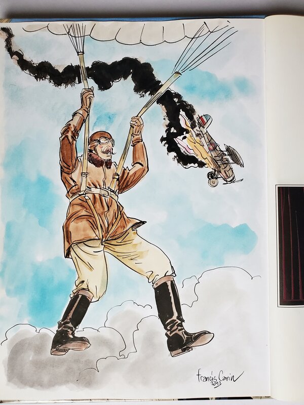 Francis Carin, VICTOR SACKVILLE T13 MONSIEUR TADJEFF - Sketch