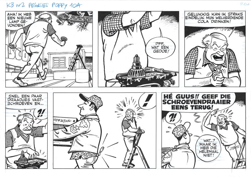 Dirk Stallaert, Bruno De Roover, De avonturen van K3: Prinses Poppy - Comic Strip