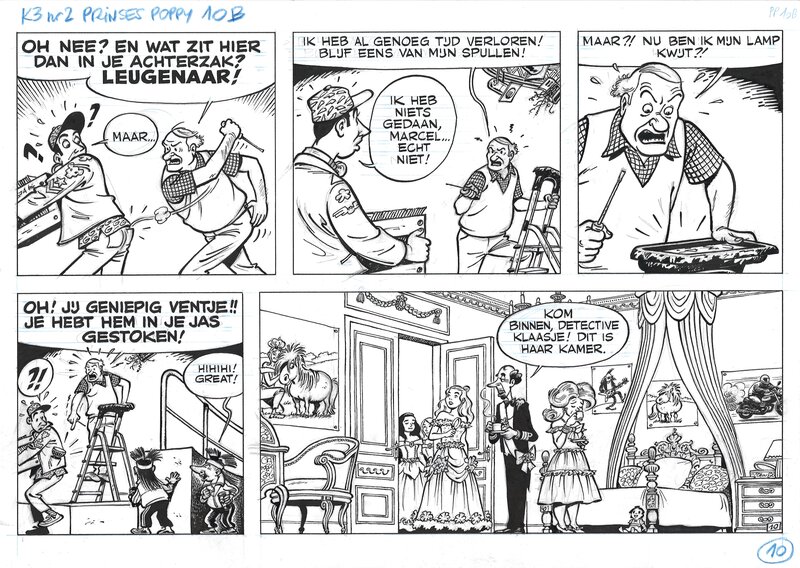 Dirk Stallaert, Bruno De Roover, De avonturen van K3: Prinses Poppy - Comic Strip