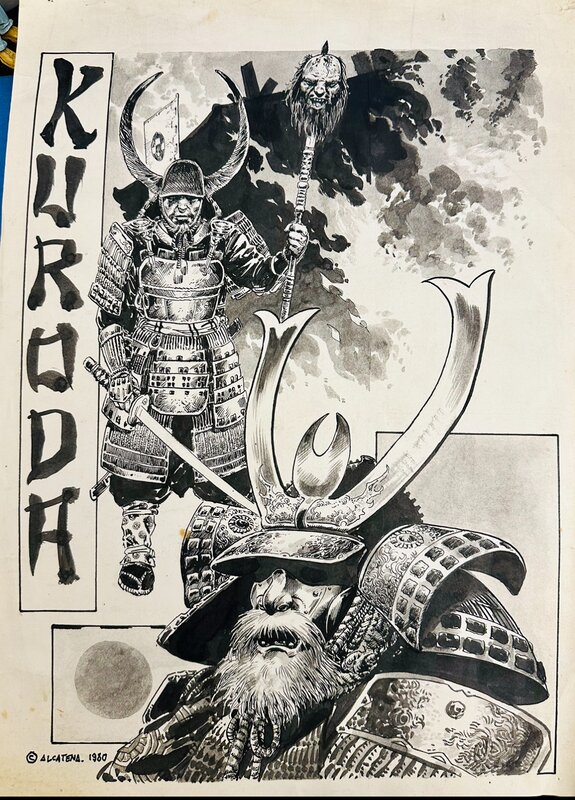 Toyoko Monogatari by Enrique Alcatena - Original Illustration