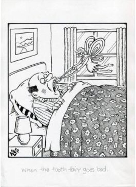 Avulsion (Dentiste) par Kes - Planche originale
