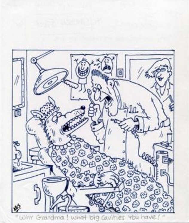 Chez le dentiste 3 by Kes - Comic Strip