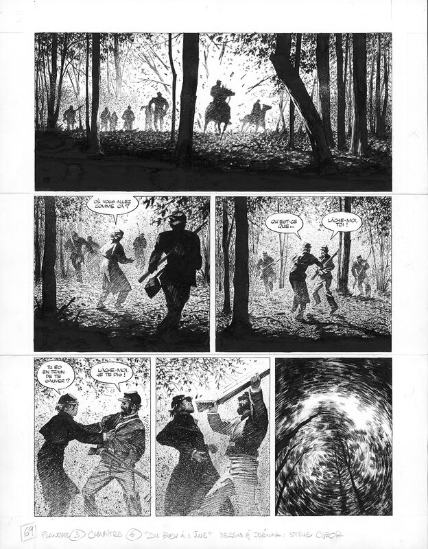 Steve Cuzor, Le combat d’Henry Fleming - Comic Strip