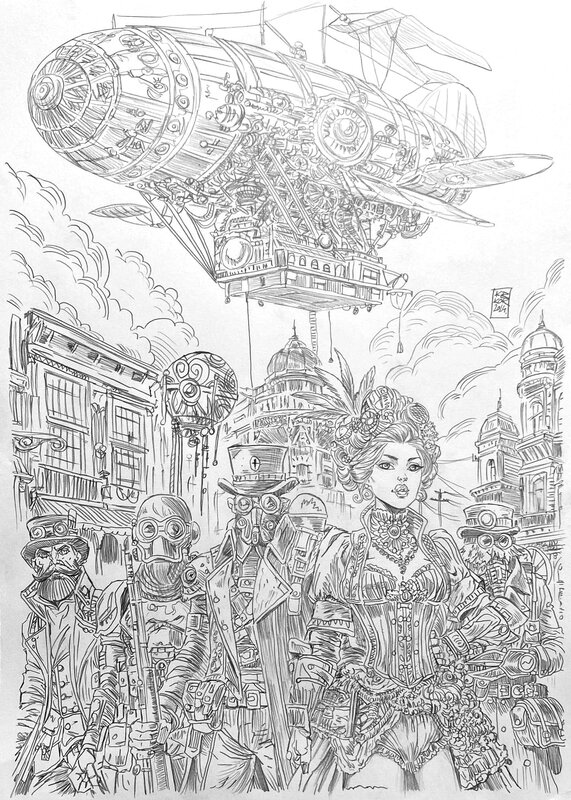 Arkadiusz Klimek, Maciej Jasiński, Astéroïde de l'anarchie - Illustration originale