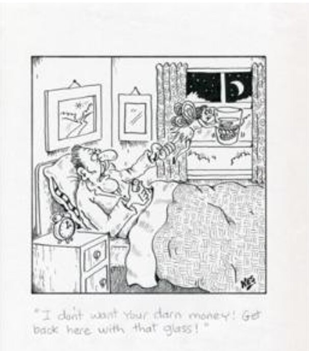 Kes, Le dentier (Dentiste) 4 - Planche originale