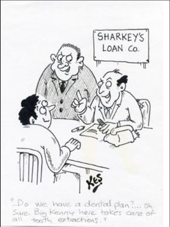 Kes, Question primordiale (Dentiste) 1 - Comic Strip