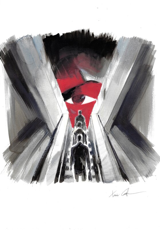 For sale - Xavier Coste, 1984 - Couverture intermédiaire 2 - Original Cover
