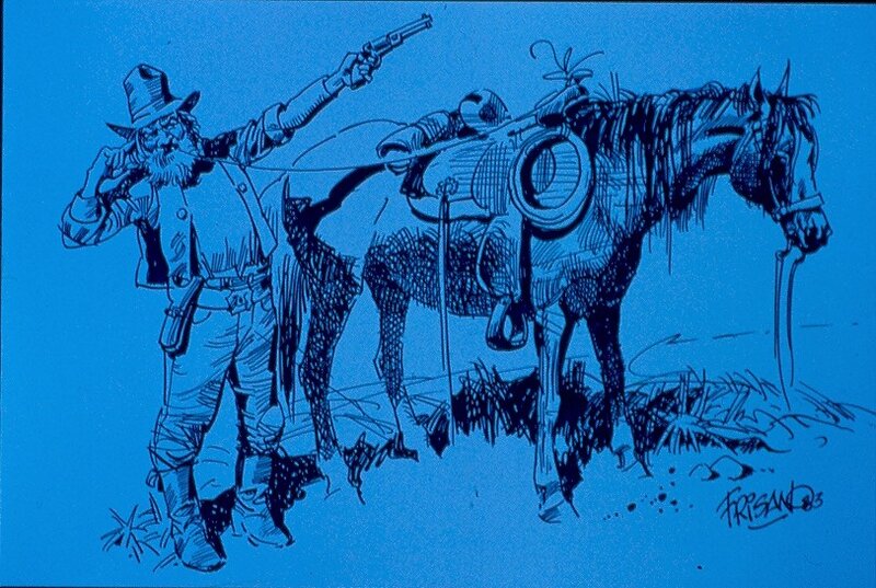 Pierre Frisano, Image dessinée du dentiste. - Dédicace
