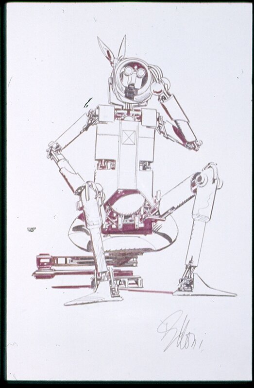 Paul Gillon, Image dessinée du dentiste. - Dédicace