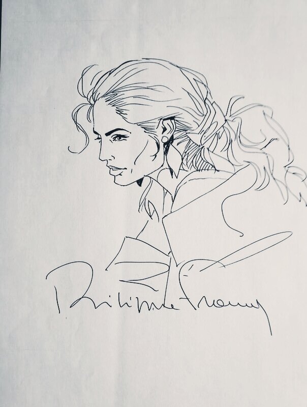 Philippe Francq, Largo winch: Domenica - Original Illustration