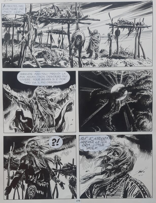 José Ortiz, Roberto Segura, Le chasseur de fossiles - Planche originale
