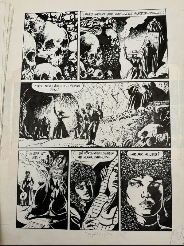 The Phantom par César Spadari - Planche originale