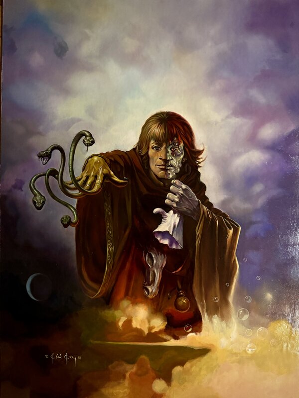 Ken Kelly - Delusion’s Master - DAW Book Cover - Original Cover