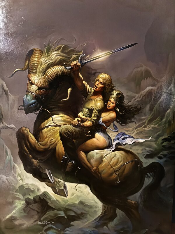 Ken Kelly - Stormlands - The Steel Kings Cover - Couverture originale