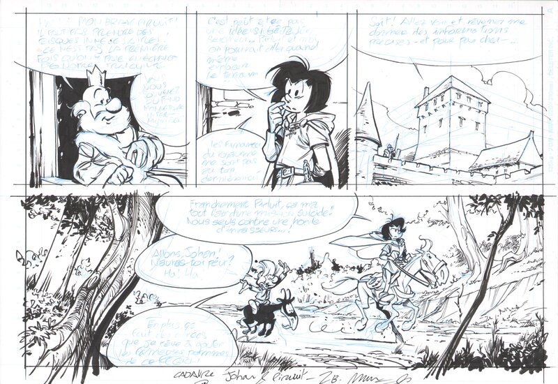 Johan et Pirlouit by Jose Luis Munuera - Comic Strip