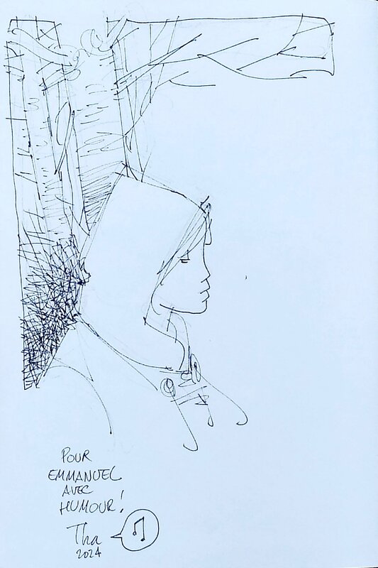 Tha, Capuche blanche 2024Sep05 - Dédicace