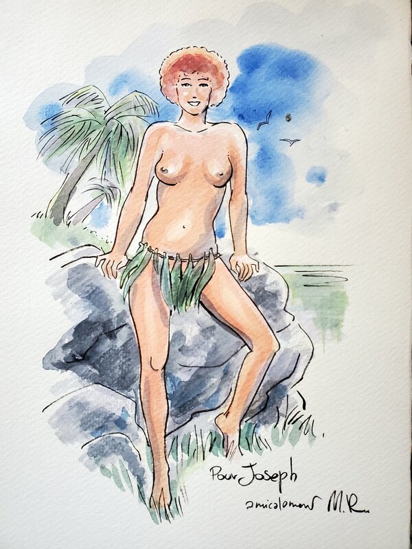 Marc Rouchairoles, COMME UNE TAHITIENNE - Sketch