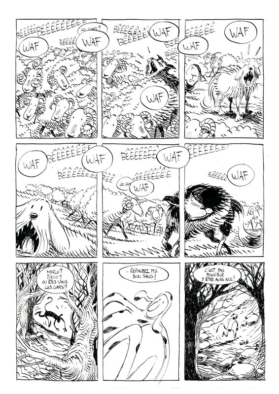 For sale - Johann Guyot, samuel stento, Clément, apprenti chien de berger - Comic Strip