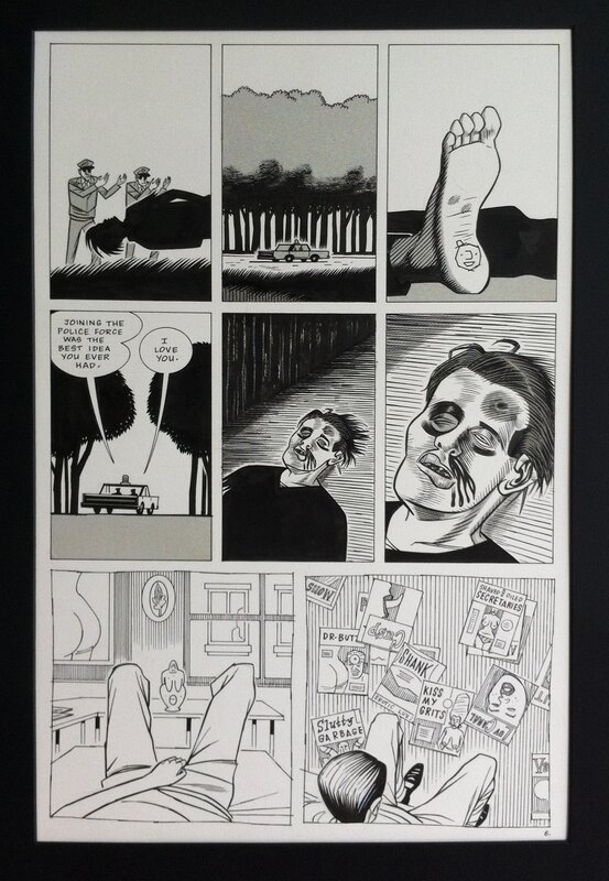 Daniel Clowes - Like a Velvet Glove Cast in Iron - pag. 6 - Comic Strip