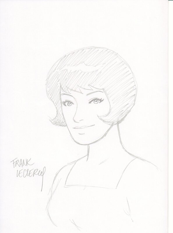 For sale - Les Elégantes by Frank Leclercq - Sketch