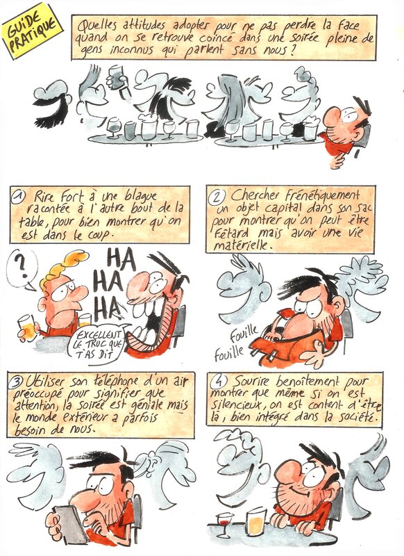 En vente - Solitude par Simon Mitteault - Planche originale