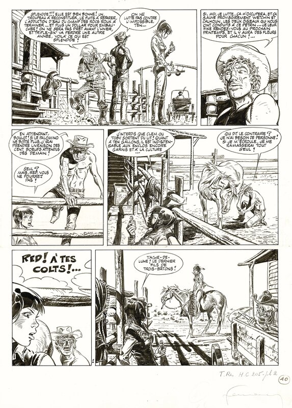 Hermann, Comanche - Les Guerriers du désespoir - planche 2 - Comic Strip