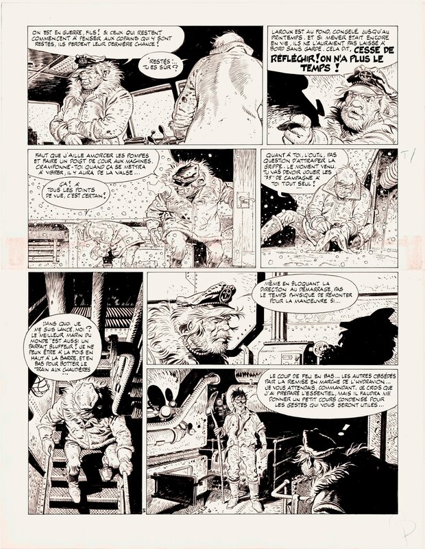 Hermann, Bernard Prince - Port des Fous -pl. 32 - Comic Strip
