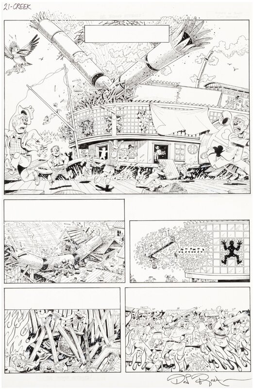 Don Rosa, Life and Times of Scrooge McDuck Ch. VIII pg. 21 - Comic Strip