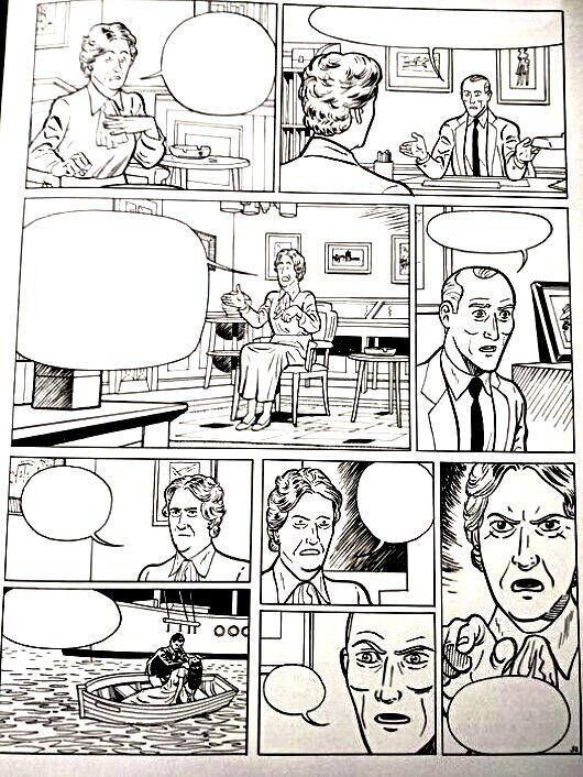 Marek, Poirot joue le jeu planche 32 - Planche originale