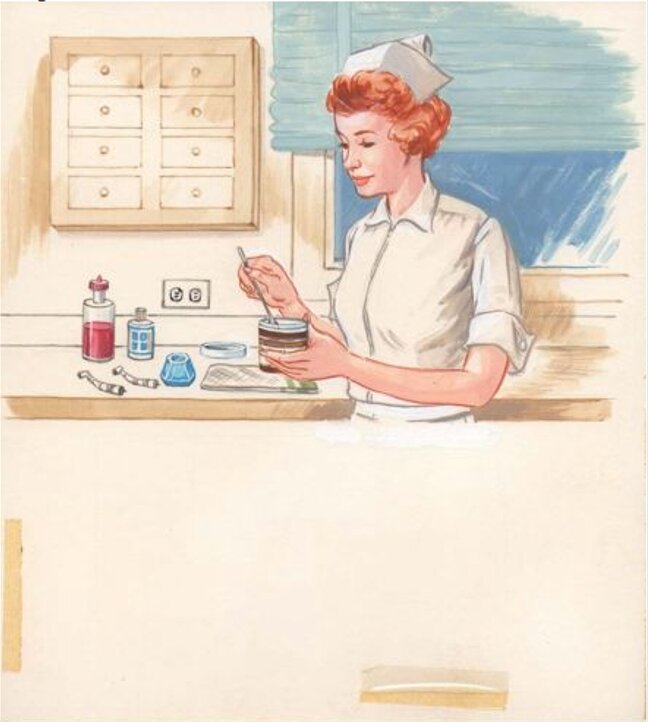 Florence Sarah Winship, Danny's Wiggly Tooth (Dentiste) - Illustration originale