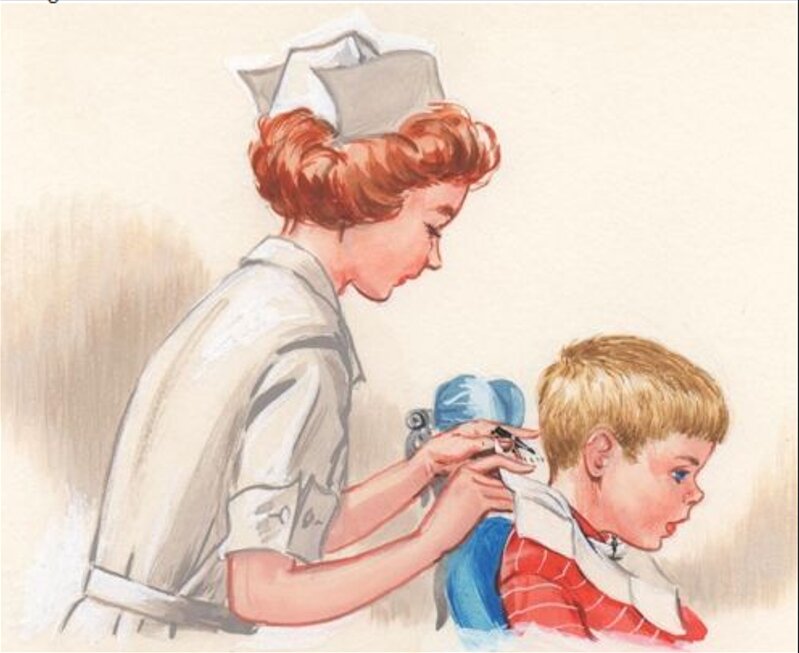 Florence Sarah Winship, Danny's Wiggly Tooth (Dentiste) - Illustration originale