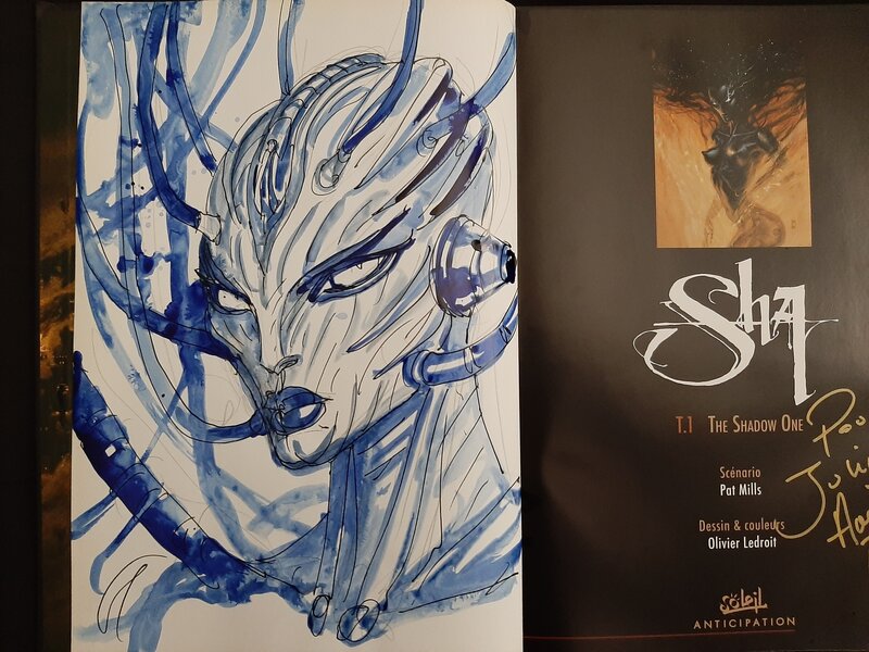 Olivier Ledroit, Sha tome 1 édition 2011 - Sketch