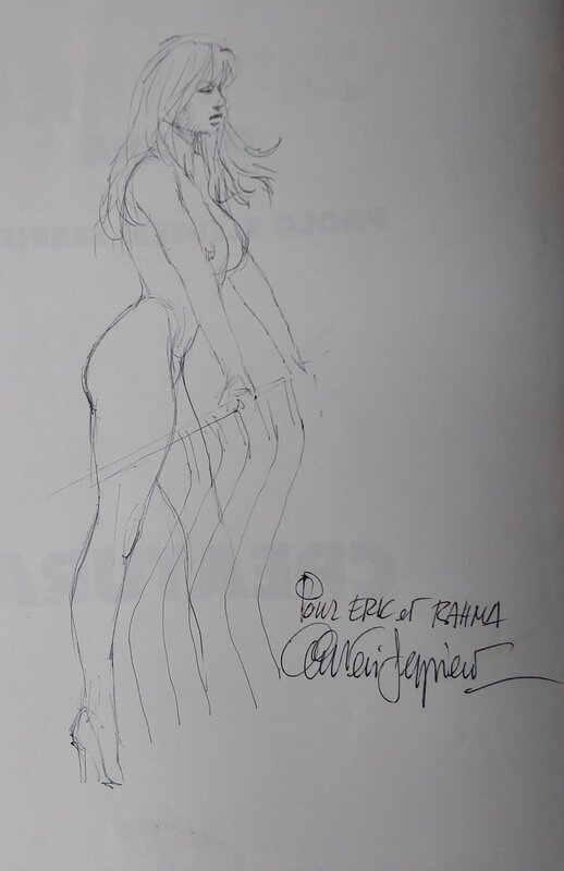 Druuna : Creatura by Paolo Eleuteri Serpieri - Sketch