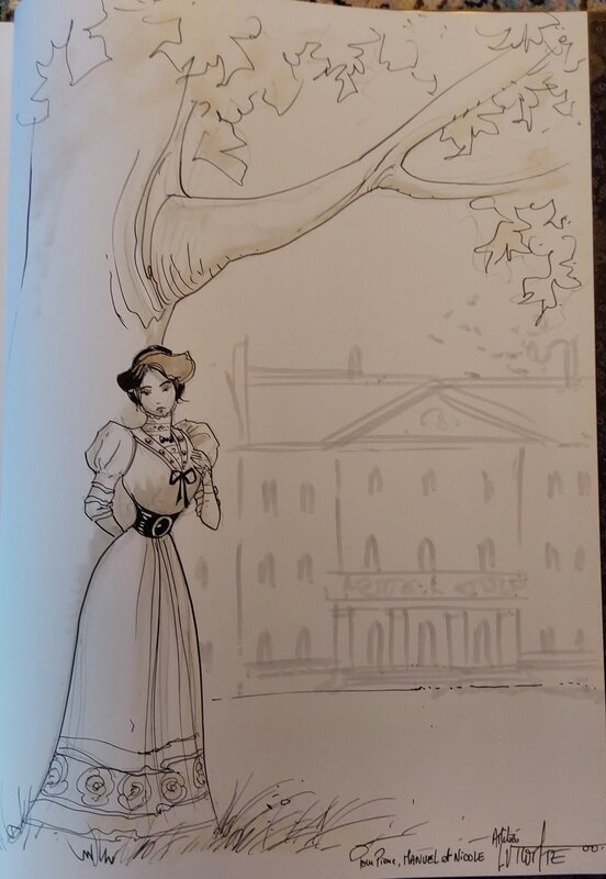 Sasmira par Laurent Vicomte - Dédicace