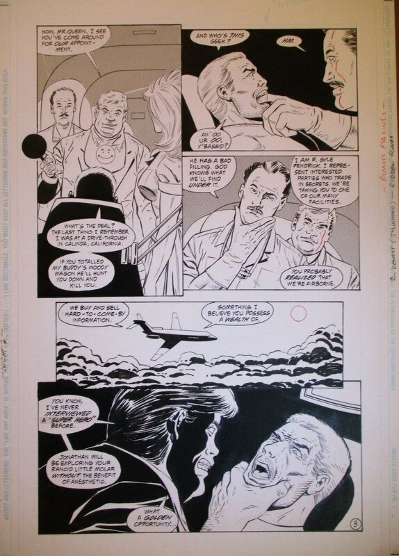 Dentiste par Jim Aparo - Planche originale