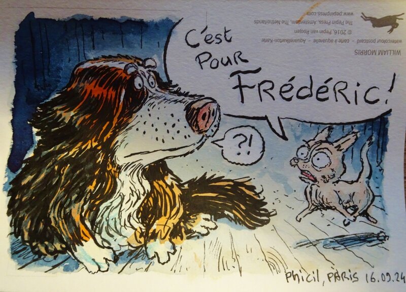 Phicil, Les Fantômes du Mont-Blanc - Original Illustration