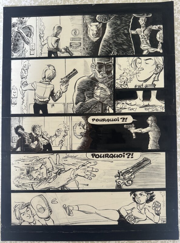 Dan SODA RÉSURRECTION PLANCHE - Comic Strip