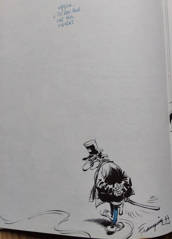 André Franquin, Gaston Lagaffe : Le géant de la Gaffe - Sketch