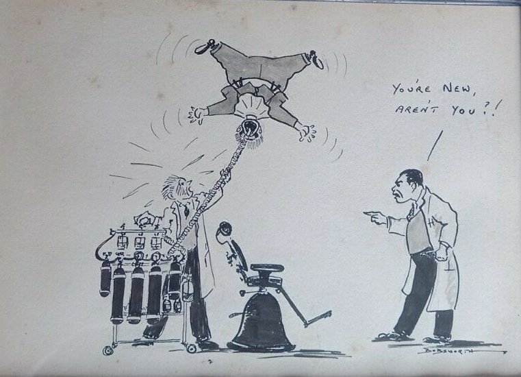 Bobsworth, Gaz anesthésiant (Dentiste) - Illustration originale