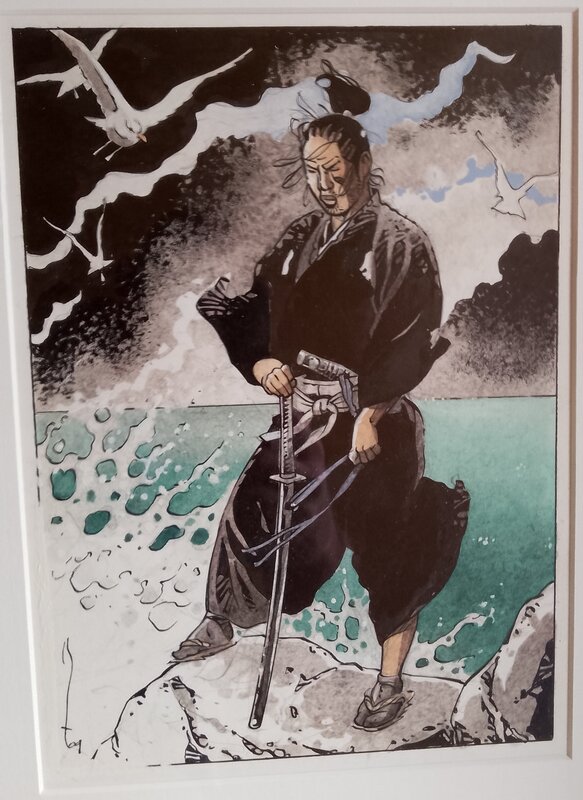 Michetz, Kogaratsu - een dagje aan zee - Original Illustration