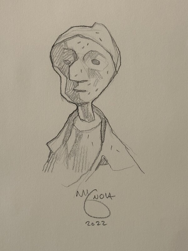 Mike Mignola - Pinocchio - Original art