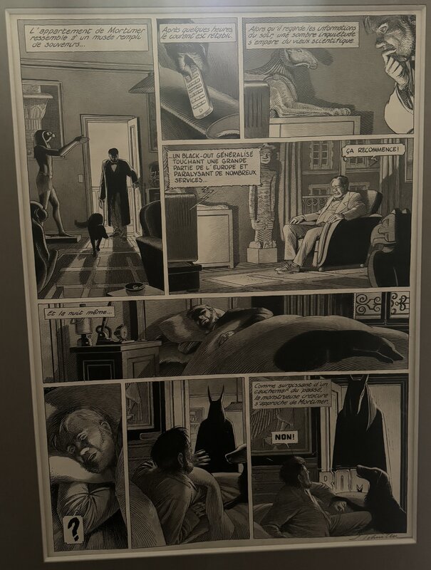 Schuiten BLAKE ET MORTIMER VERSION ALTERNATIVE ORIGINALE - Comic Strip