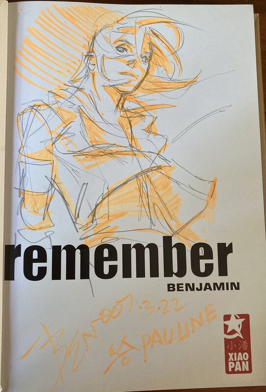 Remember par Benjamin - Dédicace