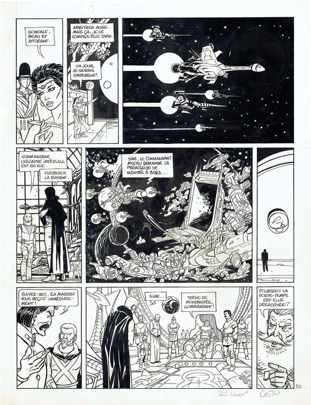 For sale - Philippe Berthet, Antonio Cossu, Le marchand d'idées - T 3 P 20 - Comic Strip